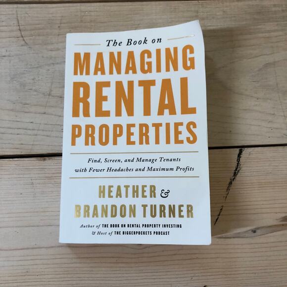 Managing Rental Properties by Heather & Brandon Turner Book - Picture 1 of 3
